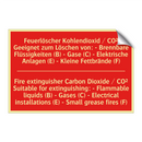 Feuerlöscher Kohlendioxid / CO² /.../ - Fire extinguisher Carbon Dioxide /.../