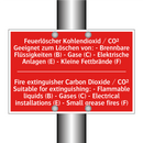 Feuerlöscher Kohlendioxid / CO² /.../ - Fire extinguisher Carbon Dioxide /.../