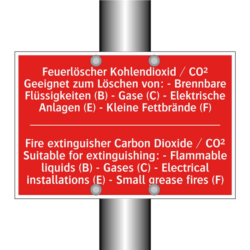 Feuerlöscher Kohlendioxid / CO² /.../ - Fire extinguisher Carbon Dioxide /.../