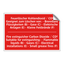 Feuerlöscher Kohlendioxid / CO² /.../ - Fire extinguisher Carbon Dioxide /.../
