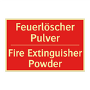 Feuerlöscher Pulver - Fire Extinguisher Powder