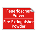 Feuerlöscher Pulver - Fire Extinguisher Powder