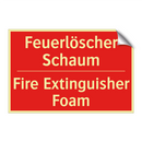 Feuerlöscher Schaum - Fire Extinguisher Foam