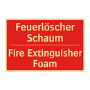 Feuerlöscher Schaum - Fire Extinguisher Foam