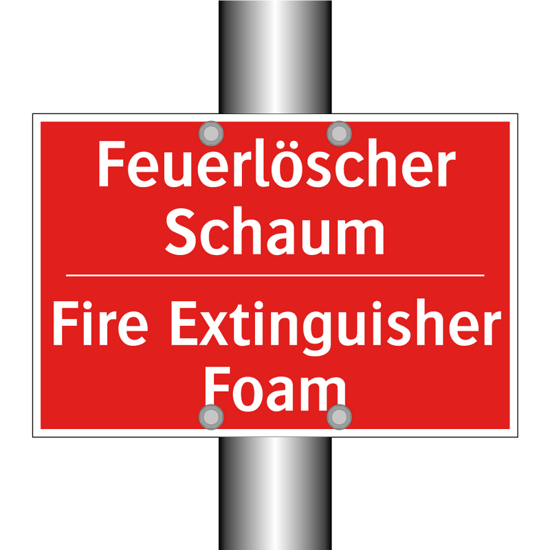 Feuerlöscher Schaum - Fire Extinguisher Foam