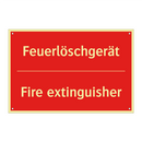 Feuerlöschgerät - Fire extinguisher
