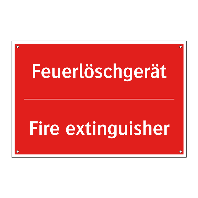 Feuerlöschgerät - Fire extinguisher