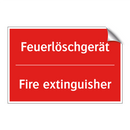 Feuerlöschgerät - Fire extinguisher
