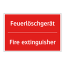 Feuerlöschgerät - Fire extinguisher