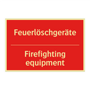 Feuerlöschgeräte - Firefighting equipment