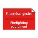 Feuerlöschgeräte - Firefighting equipment