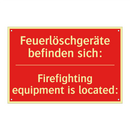 Feuerlöschgeräte befinden sich:/.../ - Firefighting equipment is located:/.../