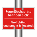 Feuerlöschgeräte befinden sich:/.../ - Firefighting equipment is located:/.../