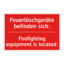 Feuerlöschgeräte befinden sich:/.../ - Firefighting equipment is located:/.../