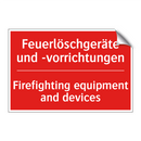 Feuerlöschgeräte und -vorrichtungen/.../ - Firefighting equipment and devices/.../