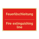 Feuerlöschleitung - Fire extinguishing line
