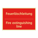 Feuerlöschleitung - Fire extinguishing line