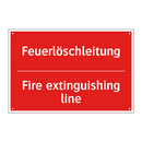 Feuerlöschleitung - Fire extinguishing line
