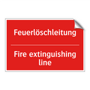 Feuerlöschleitung - Fire extinguishing line