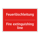 Feuerlöschleitung - Fire extinguishing line