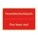 Feuerlöschschlauch - Fire hose reel