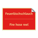 Feuerlöschschlauch - Fire hose reel