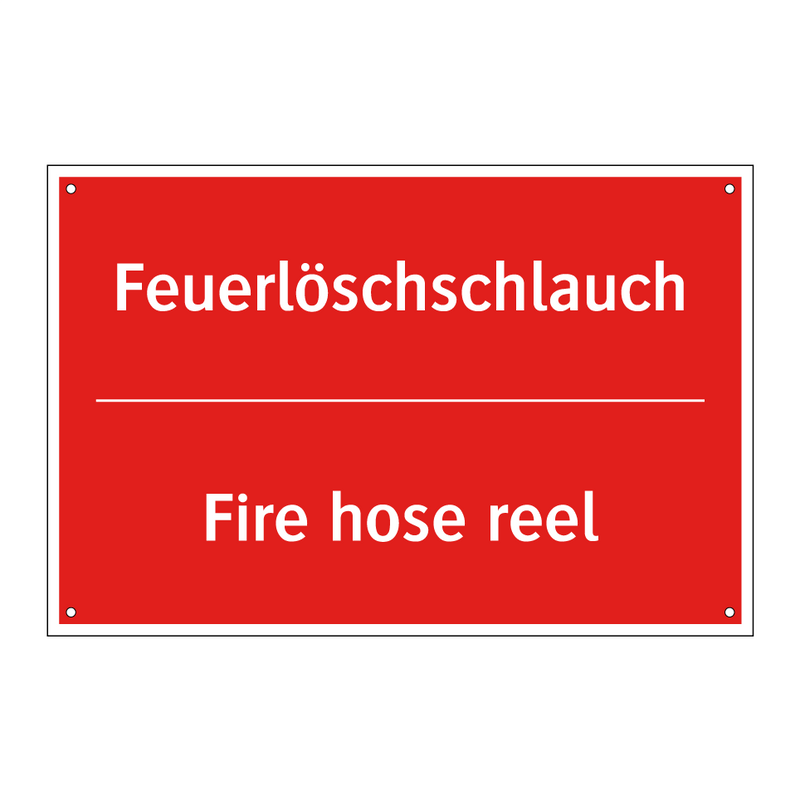 Feuerlöschschlauch - Fire hose reel
