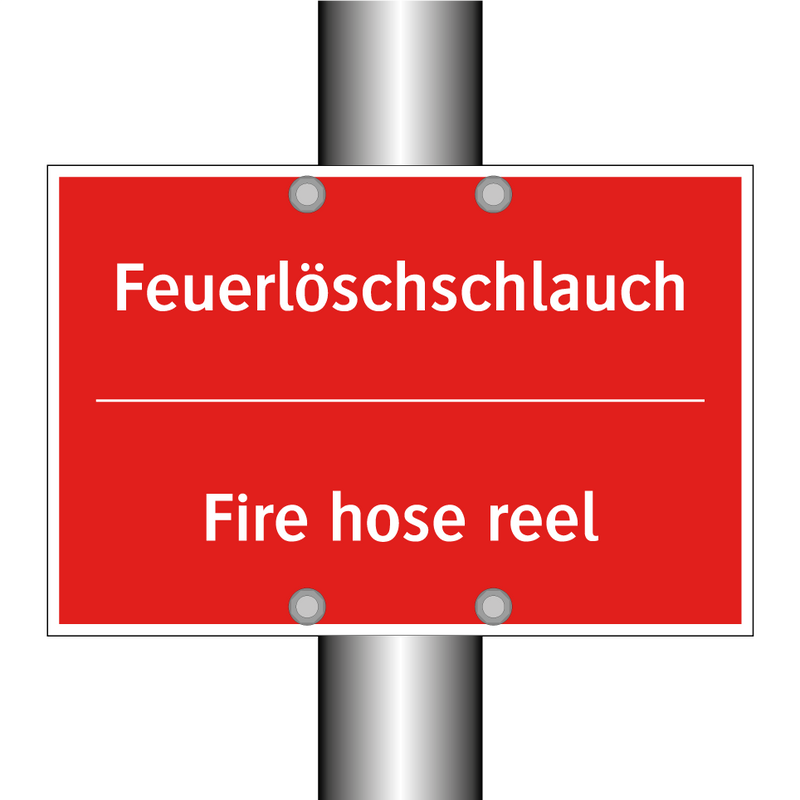Feuerlöschschlauch - Fire hose reel