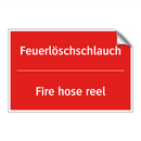 Feuerlöschschlauch - Fire hose reel