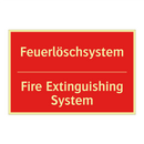 Feuerlöschsystem - Fire Extinguishing System