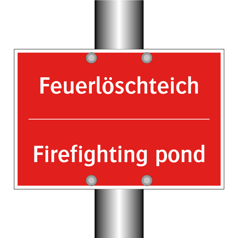 Feuerlöschteich - Firefighting pond