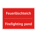 Feuerlöschteich - Firefighting pond