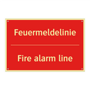 Feuermeldelinie - Fire alarm line