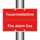 Feuermeldelinie - Fire alarm line