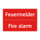 Feuermelder - Fire alarm