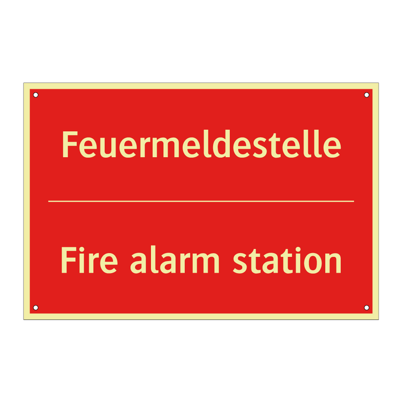 Feuermeldestelle - Fire alarm station