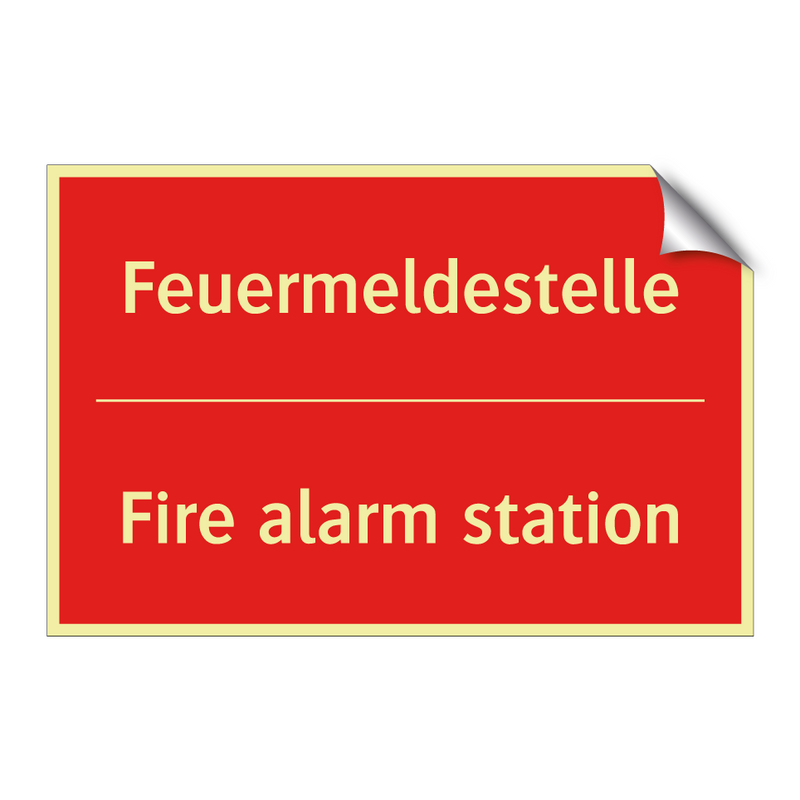 Feuermeldestelle - Fire alarm station