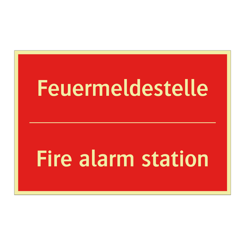 Feuermeldestelle - Fire alarm station
