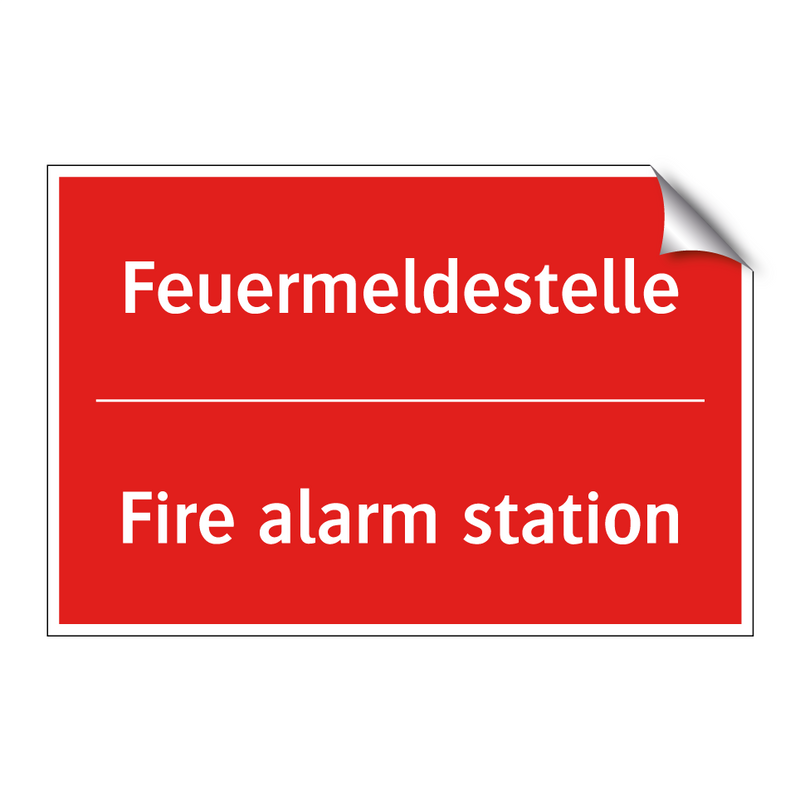 Feuermeldestelle - Fire alarm station