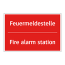 Feuermeldestelle - Fire alarm station