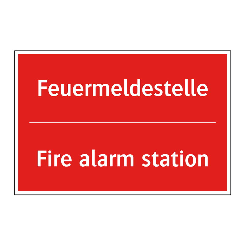 Feuermeldestelle - Fire alarm station
