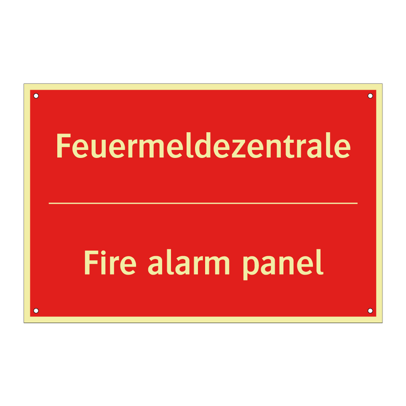 Feuermeldezentrale - Fire alarm panel