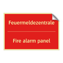 Feuermeldezentrale - Fire alarm panel