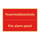 Feuermeldezentrale - Fire alarm panel
