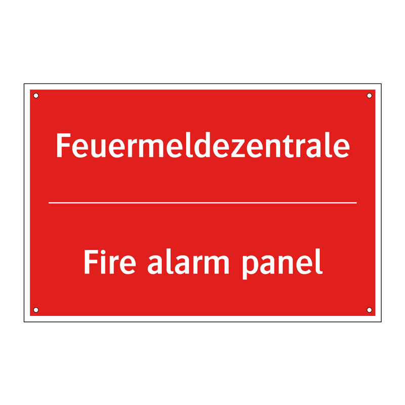 Feuermeldezentrale - Fire alarm panel