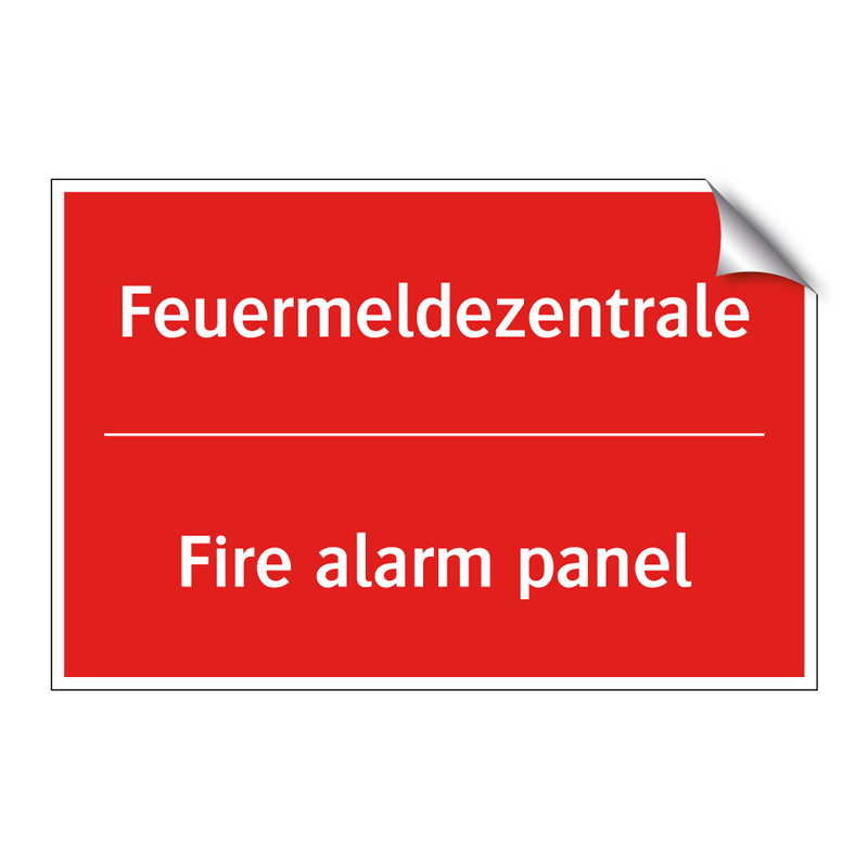 Feuermeldezentrale - Fire alarm panel