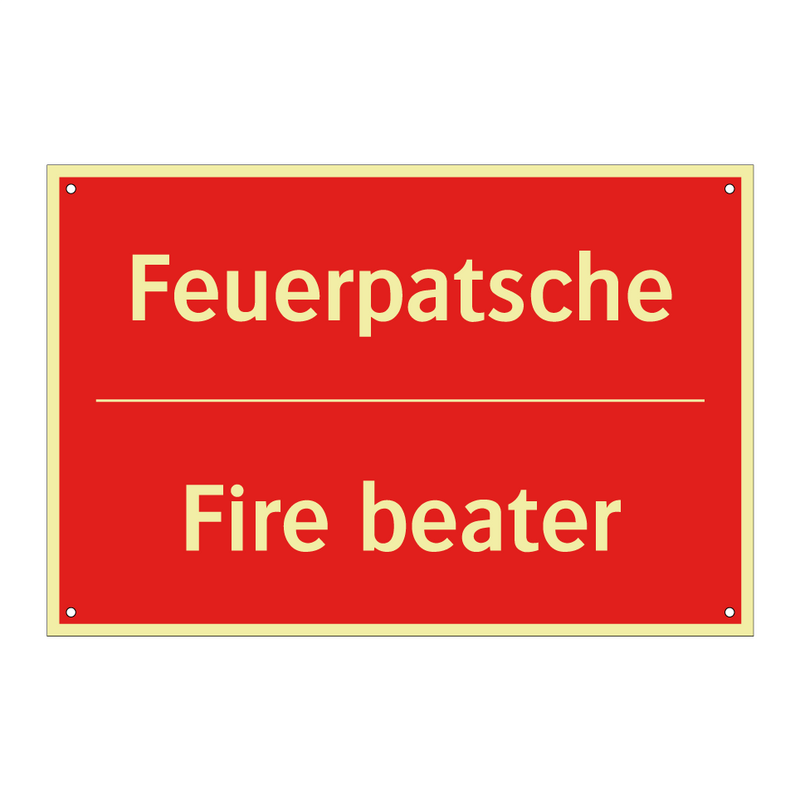 Feuerpatsche - Fire beater