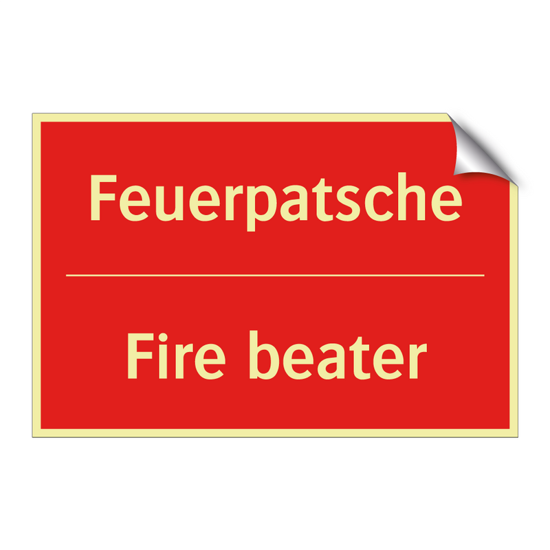 Feuerpatsche - Fire beater
