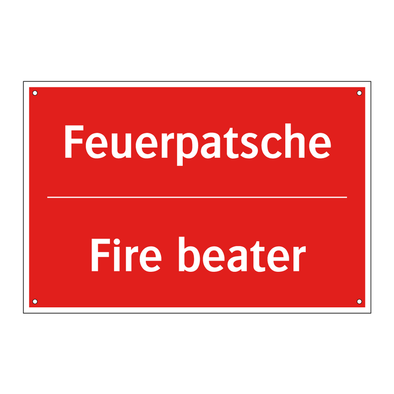 Feuerpatsche - Fire beater