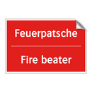 Feuerpatsche - Fire beater